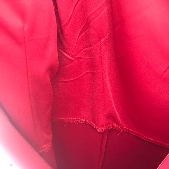 SL Fashions,Bejeweled Sleeve Dress,red,NWT - Picture 15 of 16